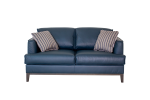 Aspen Navy Top Grain Leather Chair