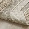 Woven Texture Stripe Bath Rug