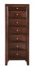 Glory Furniture Marilla G1525-LC 7 Drawer Lingerie Chest , Cappuccino