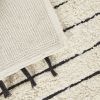 Stripe Tassel Cotton Tufted Rug