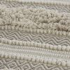 Woven Texture Stripe Bath Rug