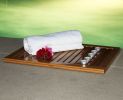 Oceanstar Bamboo Floor and Shower Mat FM1163