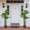 4 Feet Artificial Tree Artificial Monstera Palm Tree Fake Plant