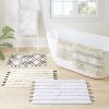 Stripe Tassel Cotton Tufted Rug