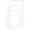 Freestanding Towel Rack White 18.9"x9.4"x31.1" Iron