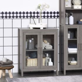 Bathroom Cabinet Grey (Color: as Pic)