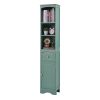 Tall Bathroom Cabinet;  Freestanding Storage Cabinet with Drawer;  MDF Board;  Adjustable Shelf