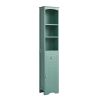 Tall Bathroom Cabinet;  Freestanding Storage Cabinet with Drawer;  MDF Board;  Adjustable Shelf